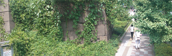赤坂見附の石垣